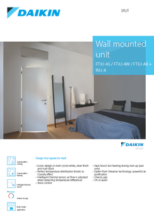 FTXJ-AW, FTXJ-AS, FTXJ-AB, RXJ-A_Product flyer_ECPEN22-041_English download